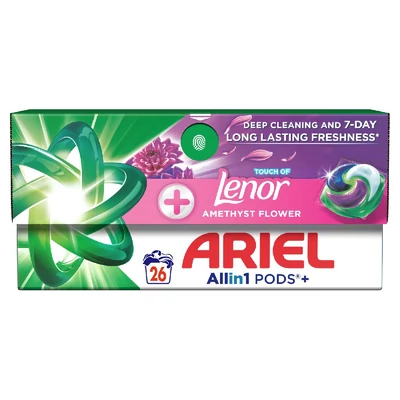 ARIEL MOSOKAPSZULA 26.DB TOUCH OF LENOR AMETHYST ( ARIEL 40 )