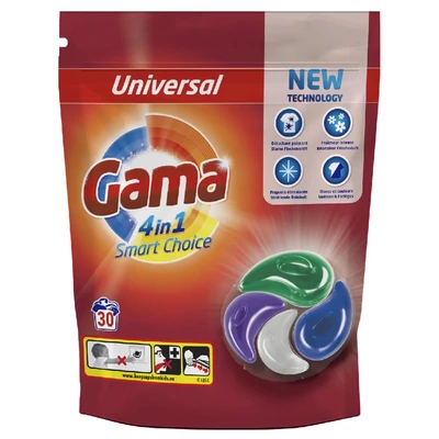 Gama mosószer kapszula universal 30.db