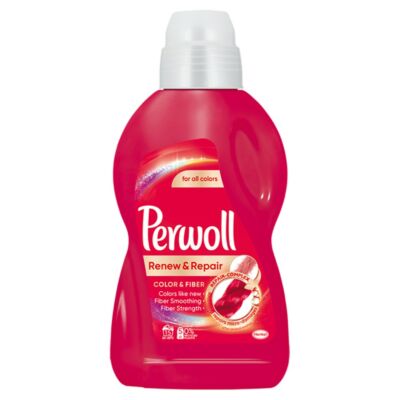 Perwoll Renew Advanced Effect Color&Fiber folyékony mosószer 900 ml