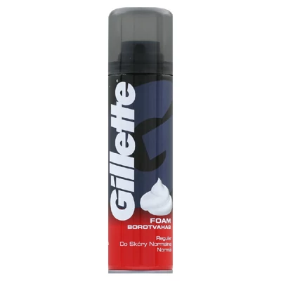 Gillette Classic Regular férfi borotvahab 200 ml