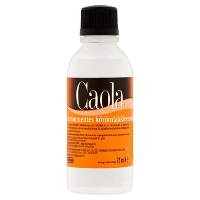 Caola acetonmentes körömlakklemosó 75 ml