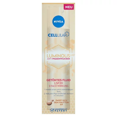 Nivea Cellular Luminous630 színezett nappali arckrém 40ml