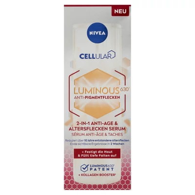 Nivea Cellular Luminous630 Anti-Age Pigmentfoltok elleni szérum 30ml