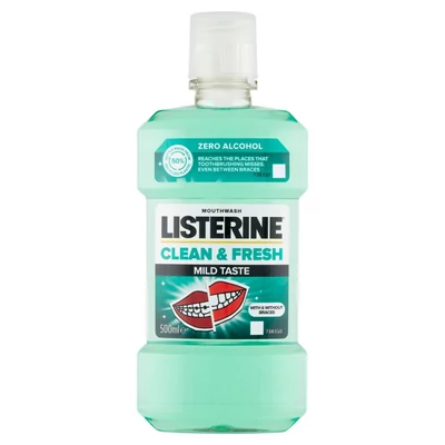 J. Listerine clean&fresh 500 ml