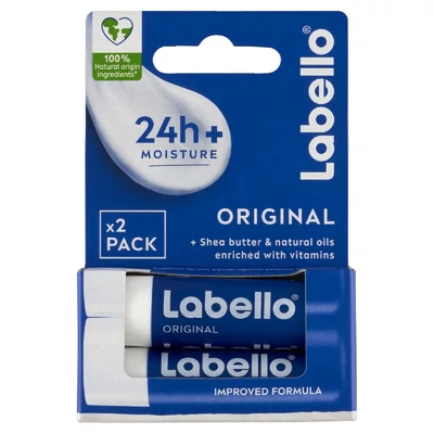 Labello Original Ajakápoló, Duopack, 2x4.8g