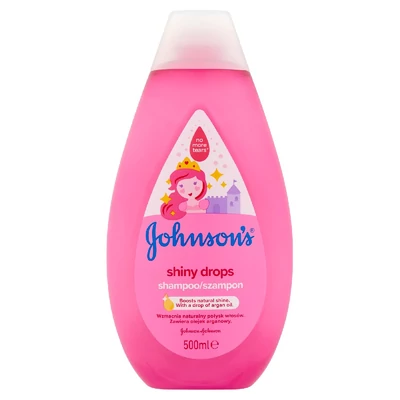 Johnson s Shiny Drops babasampon 500 ml
