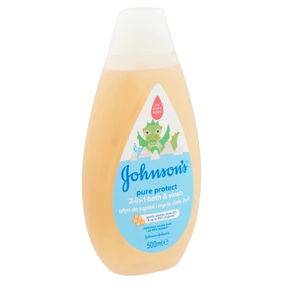 Johnson s Pure Protect gyermek tusfürdő 2in1 500 ml