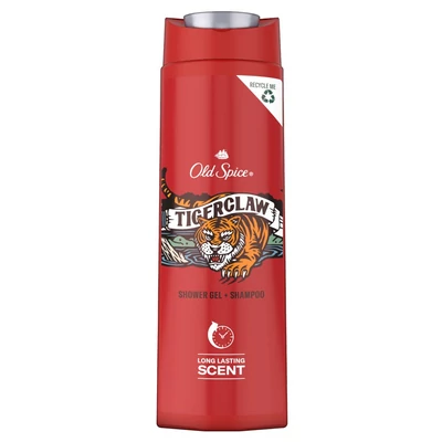 Old Spice tigerclaw tusfürdő 400 ml