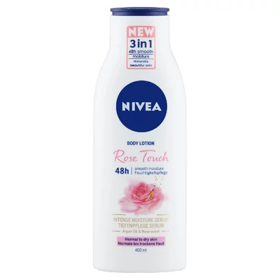 Nivea Rose Touch & Hydration Testápoló 400ml
