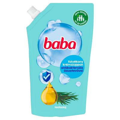 Baba antibakterális folyékony szappan teafaolajjal 500 ml