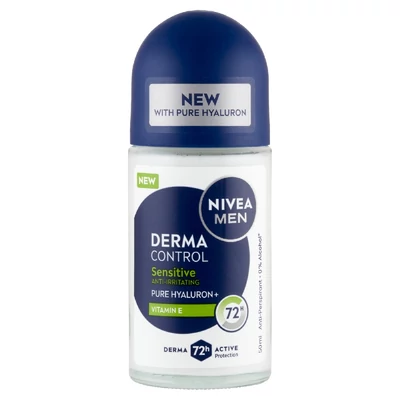NIVEA MEN DEO ROLL-ON DERMA CONTROL 50.ML SENSITIVE