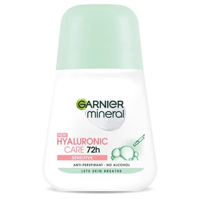 Garnier Mineral Hyaluronic Care golyós dezodor, Nőknek, 50ml