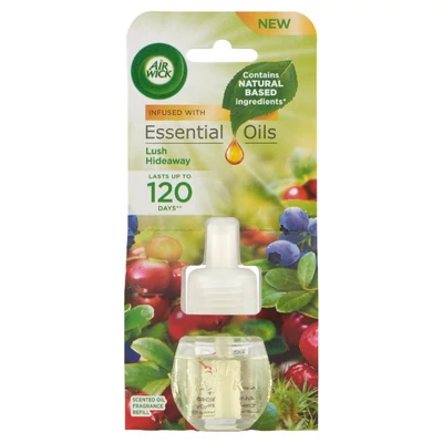 Air Wick elektromos illatosító ut. 19 ml - Essential oils Lush Hideway