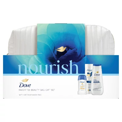 Dove ajándékcsomag 2024 NOURISH ( TUSFURDO+DEO+TESTAPOLO+NESZESZER )