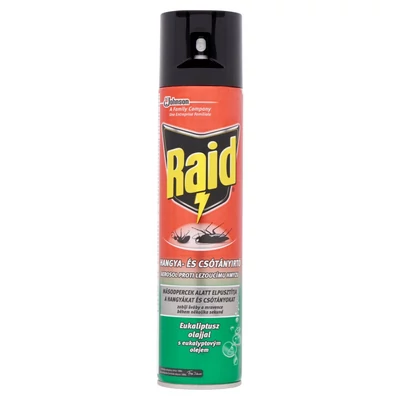 Raid hangya- és csótányírtó aeroszol 400 ml