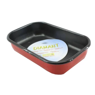 Zománcozott magas teflonnal bevont tepsi 26 cm 1,7 liter