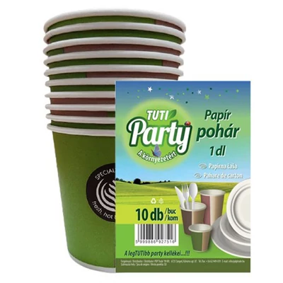 TUTI PARTY ECO 10.DB 1.DL PAPIRPOHAR