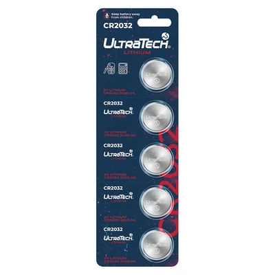 ULTRATECH ELEM CR2032 3V 5DB/LEVEL