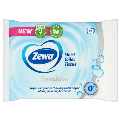 Zewa Sensitive nedves toalettpapír 42 db