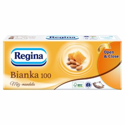 Regina papírzsebkendő méz és mandula 100 db 3 rétegű