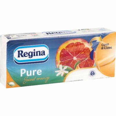 Regina papírzsebkendő pure 90 db Grapefruit