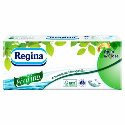 Regina papírzsebkendő ecoring 90 db 3 rétegű