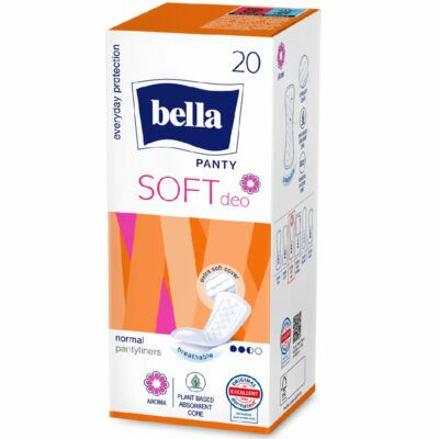 Bella Panty Soft Deo Fresh légáteresztő tisztasági betét 20 db