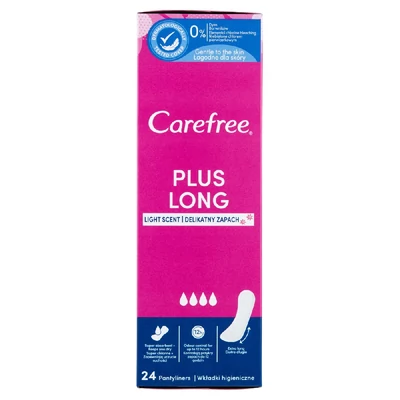 Carefree Plus Long tisztasági betét 24 db