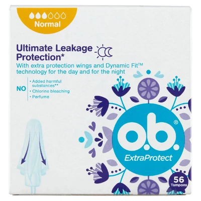 o.b. Extra Protect normal tampon 56db