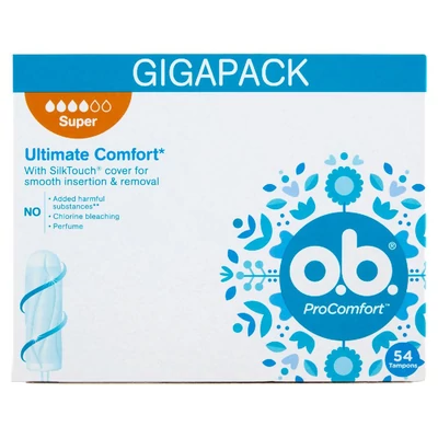 O.B. Tampon ProComfort, Super, 54 db