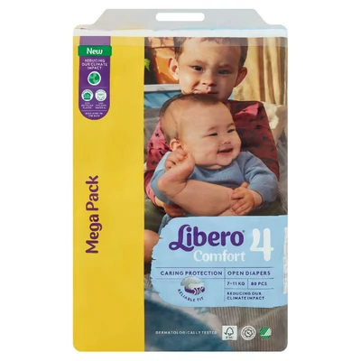 LIBERO PELENKA COMFORT MEGA PACK 80.DB 4 7-11.KG
