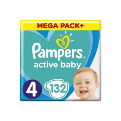 Pampers Active Baby Mega Pack pelenka 9-14 kg 132 db