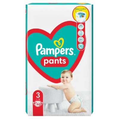 Pampers Pants Jumbo Pack bugyipelenka 3-as méret 62 db