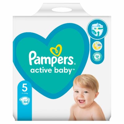 Pampers Active Baby Giant Pack Pelenka 5 64 db