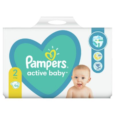 Pampers Active Baby Base Giant Pack 2 4-8kg 96 db pelenka