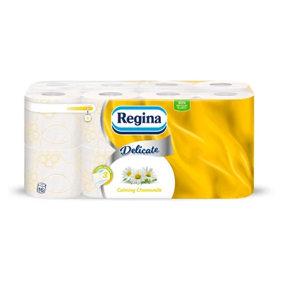 WC PAPIR REGINA DELICATE 16 TEKERCS 3 RETEG KAMILLA ( 150 LAP )