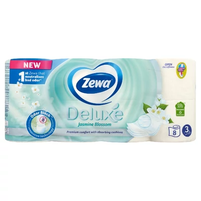 Zewa Deluxe Jasmine Blossom WC papír 3 rétegű 8 tekercs