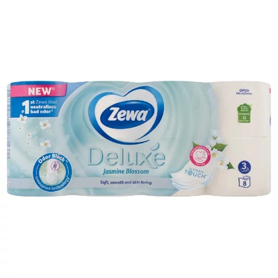Zewa Deluxe Jasmine Blossom WC papír 3 rétegű 8 tekercs