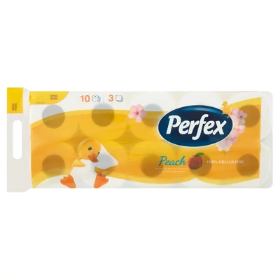 Perfex WC papír barack illattal 3 rétegű 10 tekercs