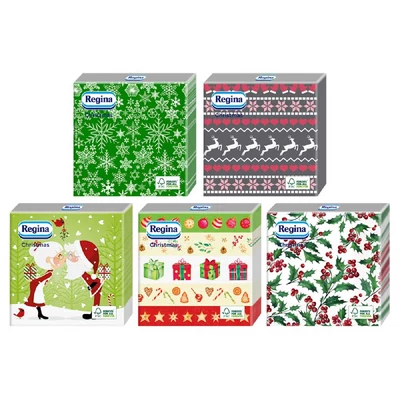 Regina szalvéta kaácsonyi mix 20 db 1 réteg
