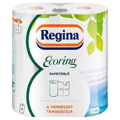 Regina papírtörlő ecoring 2 tekercs 2 rétegű