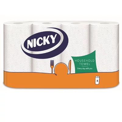 Nicky kéztörlő 4 tekercs 2 rétegű 48 lap
