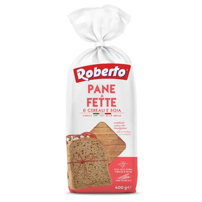 Roberto Szeletelt Többgabonás Kenyér
400 g