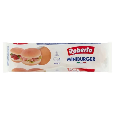 Roberto mini hamburger zsemle  8db 200g
