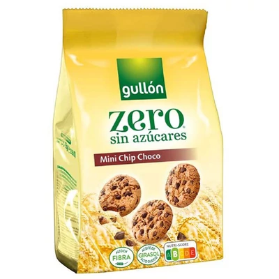 GULLON CUKORMENTES KEKSZ 75.GR MINI CHIP CHOCO ZERO