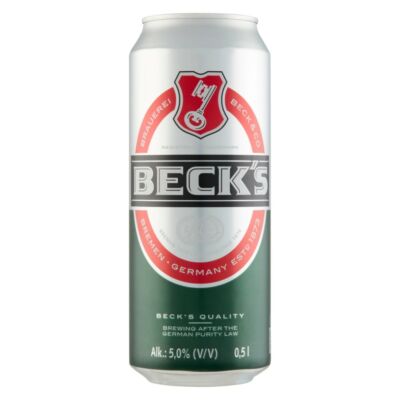 Becks sör 0,5 l
