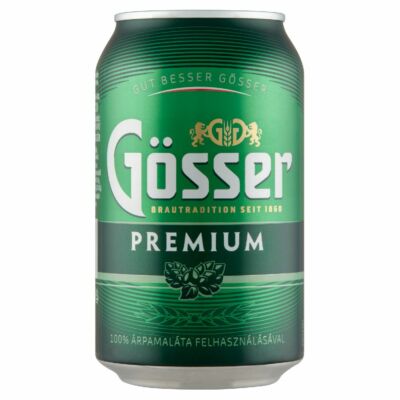 Gosser sör premium 5% 0,33 l