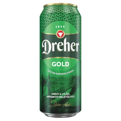 SOR DREHER DOBOZOS 0,5.L GOLD 5% (DRS)