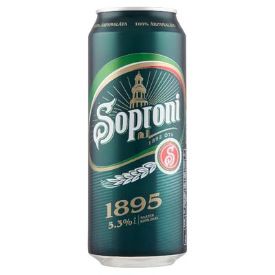 Soproni sör dobozos 0,5 l