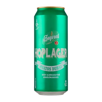 Soproni óvatos duhaj hoplager 0,5 l